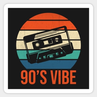 Nostalgic 90s Mixtape Design - Rewind the Memories Sticker